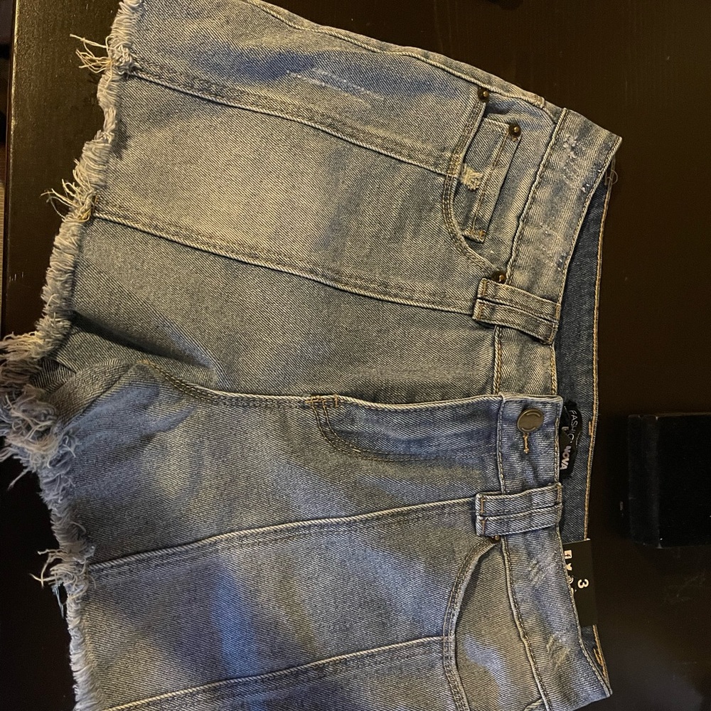 FashionNova Jean Shorts